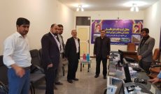 فرماندار شوشتر از محل ثبت نام کاندیدای انتخابات مجلس شورای اسلامی بازدید کرد