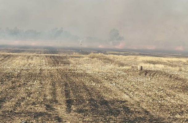 ۶ هکتار مرتع و جنگل در شوشتر در آتش سوخت