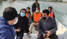 برگزاری دوره بین المللی سکان داری قایق در شهرستان شوشتر