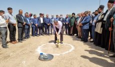 کلنگ زنی تقاطع غیرهمسطح شهر شهید شرافت