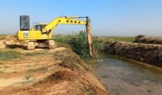 لایروبی شبکه‌های آبیاری میان آب شوشتر