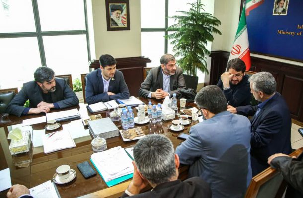 دیدار سهراب گیلانی نماینده مردم شوشتر و گتوند با بذرپاش وزیر راه و شهرسازی