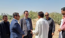 فرماندار شوشتر از نزدیک محرومیت‌های شعیبیه را مشاهده کرد