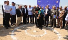 کلنگ‌زنی اجرای آبیاری زیرسطحی ۱۴۰۰ هکتار دیگر از مزارع