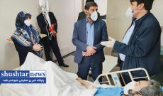 عیادت نماینده شوشتر و گتوند از محیط‌ بان زخمی بستری در تهران