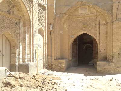 مرمت خانه تاریخی رحیمی در شوشتر آغاز شد