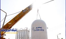 مخزن ۳۰ تنی اکسیژن مایه بیمارستان خاتم‌الانبیا نصب می‌شود