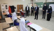بازدید مدیرکل آموزش و پرورش خوزستان از مدارس شهرستان شوشتر