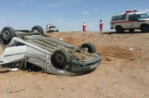 یک کشته و ۸ مصدوم بر اثر سانحه رانندگی در محور دزفول- شوشتر