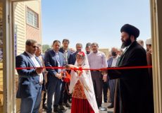 افتتاح مدرسه ۱۲ کلاسه شهر شهید شرافت
