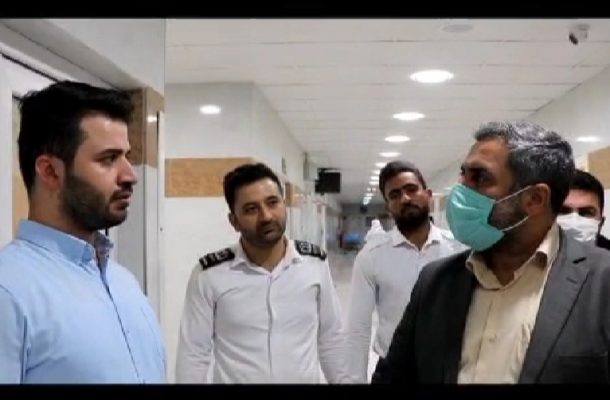 فیلم/ بازدید شبانه و سرزده فرماندار شوشتر از مراکز درمانی شهرستان