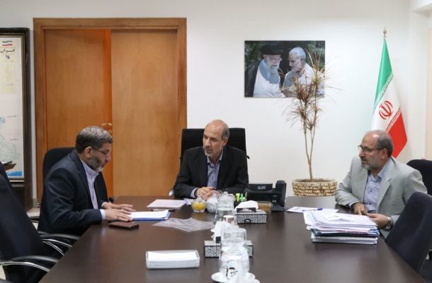 دیدار سهراب گیلانی با محرابیان وزیر نیرو/ تسریع پروژه‌ها و توافقات