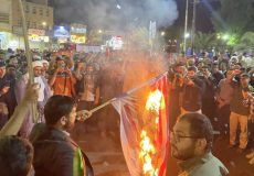 اجتماع بزرگ مردم‌خشمگین شوشتر در محکومیت جنایت‌های اسرائیل در غزه برگزار شد