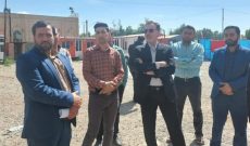 بازدید فرماندار شوشتر از پروژه ۱۰۰ واحدی نهضت ملی مسکن